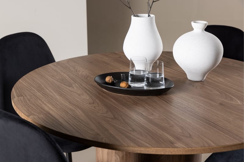 Olivia Matgrupp 110 cm Rund med 4 Polar stolar - Möbler - Matplats - Matgrupp & matbord med stolar