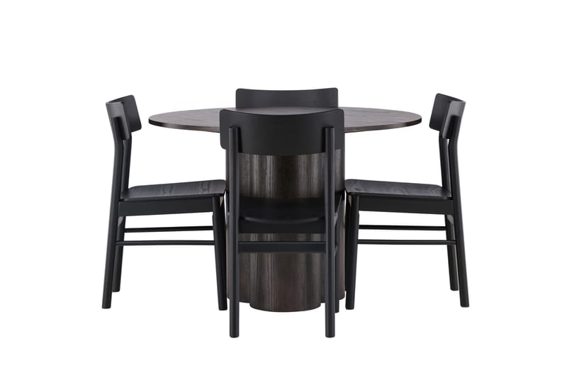 Olivia Matgrupp + 4 stolar, Mocca