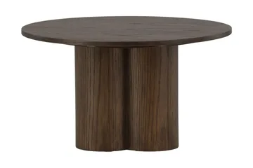 Olivia Soffbord 80 cm Runt - Brun - Möbler - Matplats - Matbord & köksbord