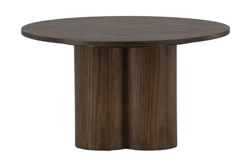 Olivia Soffbord 80 cm Runt - Brun - Möbler - Matplats - Matbord & köksbord