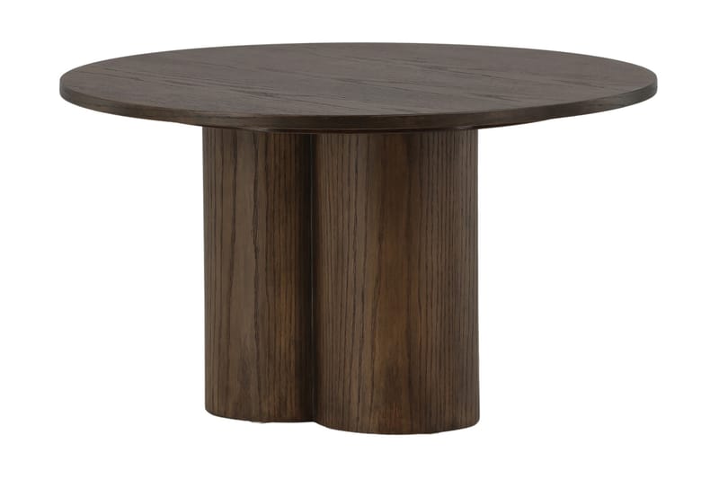 OLLIVERO Soffbord 80 cm Runt Brun - Bord - Soffbord