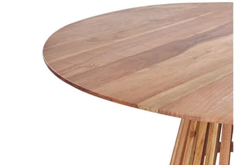 Ortelle Matbord 120 cm Rund - Mörkbrun - Möbler - Matplats - Matbord & köksbord