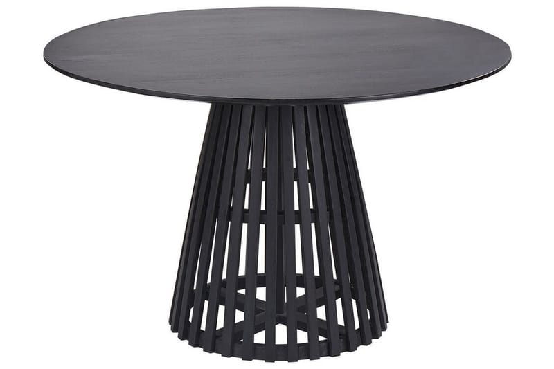 Ortelle Matbord 120 cm Rund, Svart
