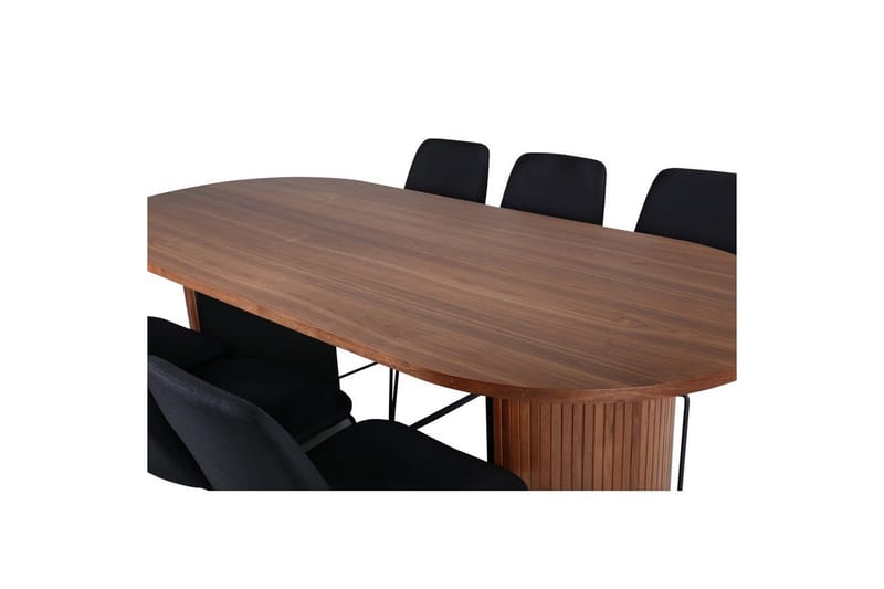Oval Dining Set Bianca, Muce - 200x90x75 - Möbler - Matplats - Matgrupp & matbord med stolar