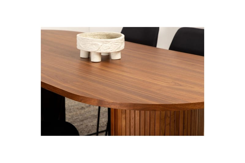 Oval Dining Set Bianca, Muce - 200x90x75 - Möbler - Matplats - Matgrupp & matbord med stolar