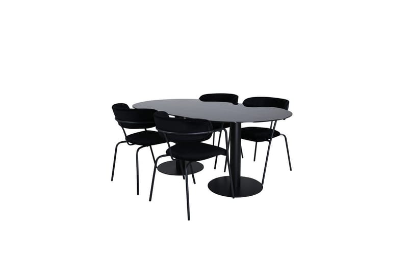 Oval Dining Set Pillan, Arrow