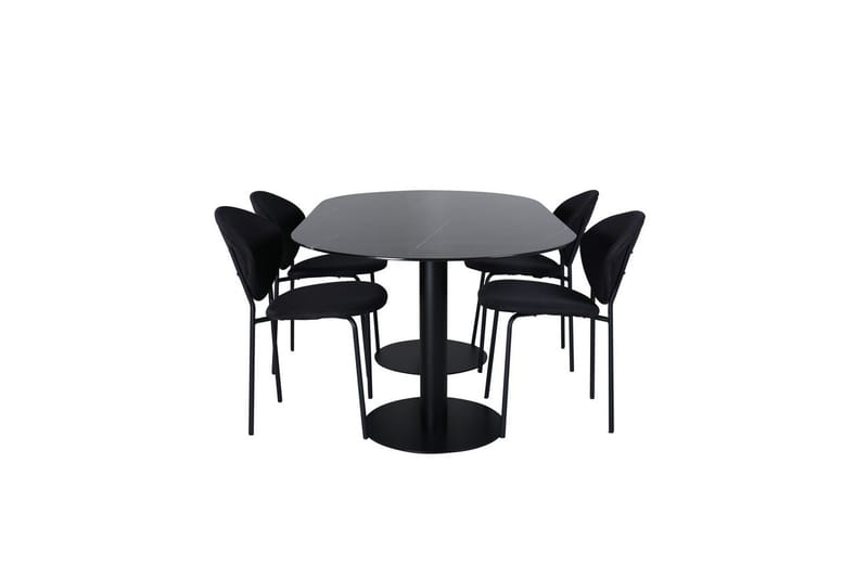 Oval Dining Set Pillan, Vault - Möbler - Matplats - Matgrupp & matbord med stolar