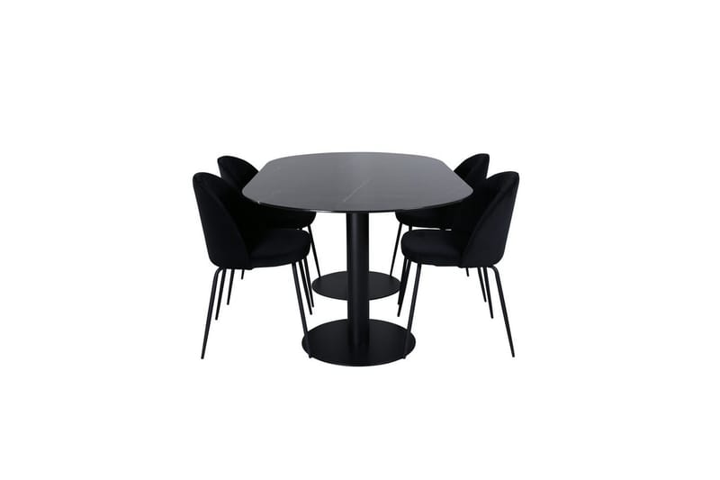 Oval Dining Set Pillan, Wrinkles