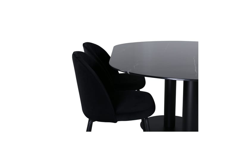 Oval Dining Set Pillan, Wrinkles - Möbler - Matplats - Matgrupp & matbord med stolar