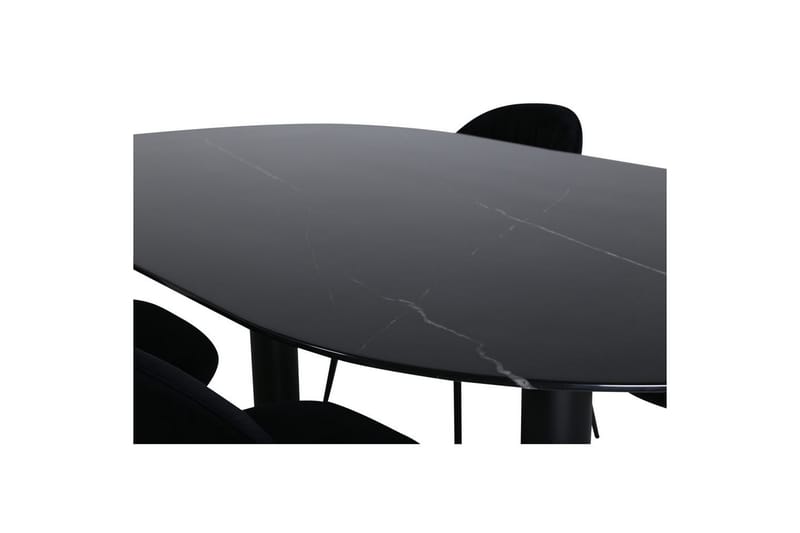 Oval Dining Set Pillan, Wrinkles - Möbler - Matplats - Matgrupp & matbord med stolar