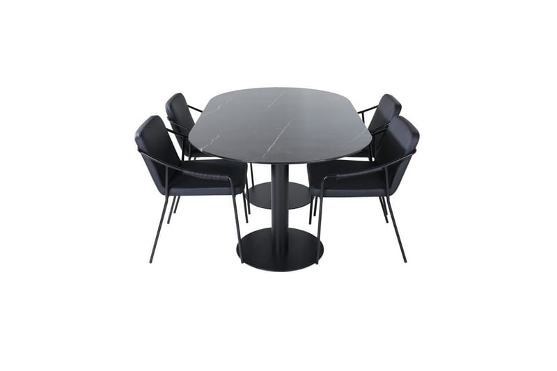 Oval Dining Set Pillan, Tvist - Möbler - Matplats - Matgrupp & matbord med stolar