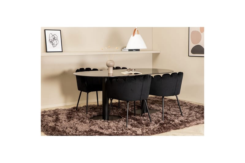 Oval Dining Set Pillan, Limhamn - Möbler - Matplats - Matgrupp & matbord med stolar