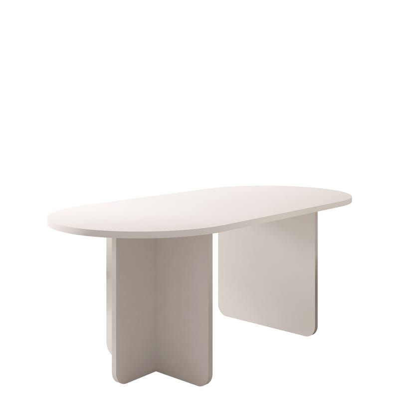 Ovren Avlångt Matbord 185 cm i Trä, Beige
