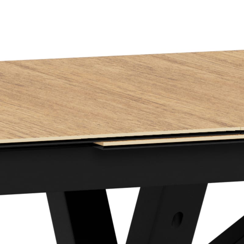 Parkins Förlängningsbart Matbord 168-210 cm - Vild Ek - Möbler - Matplats - Matbord & köksbord