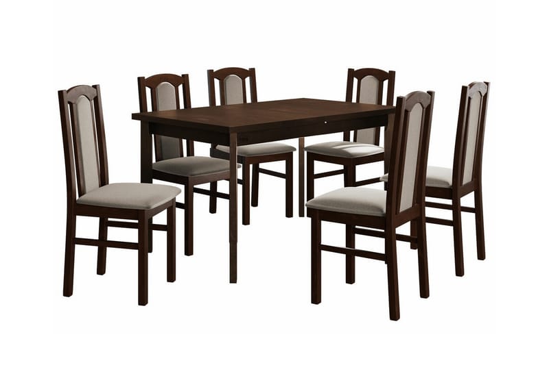 Patrickswell Matgrupp Beige/Brun - Matgrupp & matbord med stolar