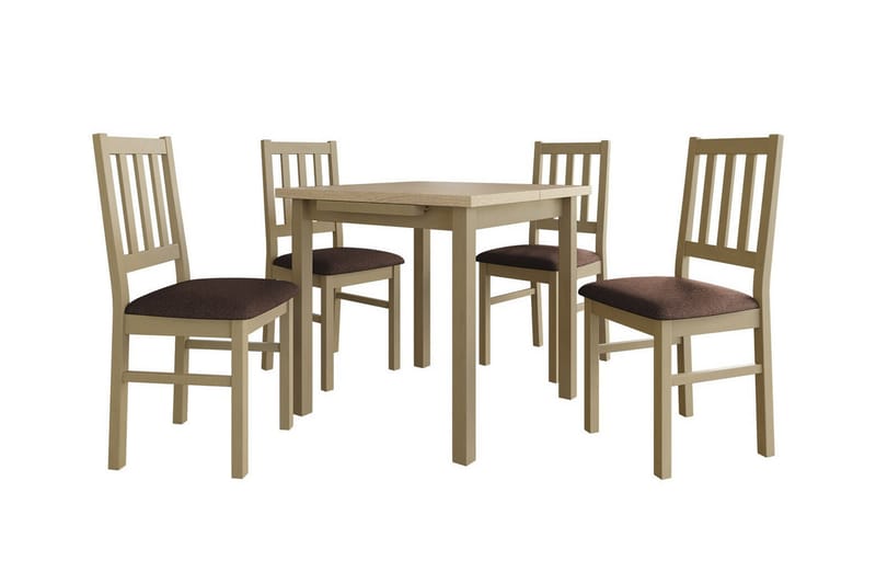 Patrickswell Matgrupp Brun/Trä - Matgrupp & matbord med stolar