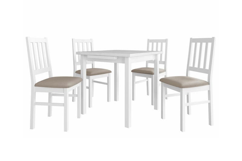 Patrickswell Matgrupp Vit/Beige - Matgrupp & matbord med stolar
