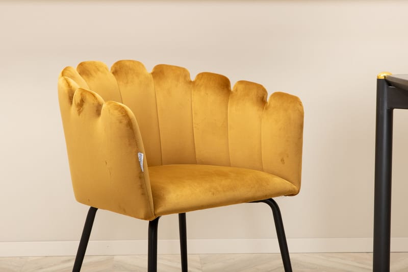 Pelle Matgrupp 190 cm Rektangulär med 6 Limhamn stolar - Svart - Möbler - Matplats - Matgrupp & matbord med stolar