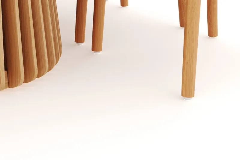 Peyra Matgrupp 200 cm Ovalt Ek med 6 Dastoori Matstol - 2220068-6,1893461-1 - Natur - Möbler - Matplats - Matgrupp & matbord med stolar