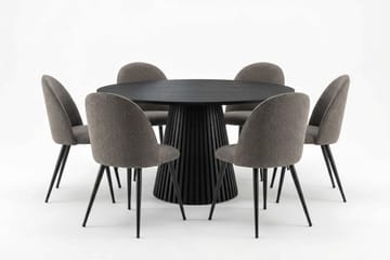 130 cm - Svartlaserad ek