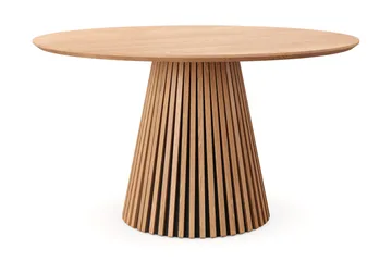 Peyra Runt Matbord 130 cm Fanér - Ek - Möbler - Matplats - Matbord & köksbord