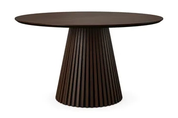 Peyra Runt Matbord 130 cm Fanér - Rökt ek - Möbler - Matplats - Matbord & köksbord