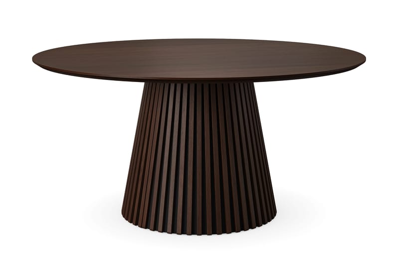 Peyra Runt Matbord 150 cm Fanér - Rökt ek - Möbler - Matplats - Matbord & köksbord