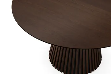 Peyra Runt Matbord förlängningsbart 120-220 cm Fanér - Rökt ek - Möbler - Matplats - Matbord & köksbord