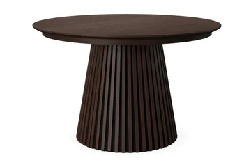 Peyra Runt Matbord förlängningsbart 120-220 cm Fanér - Rökt ek - Möbler - Matplats - Matbord & köksbord
