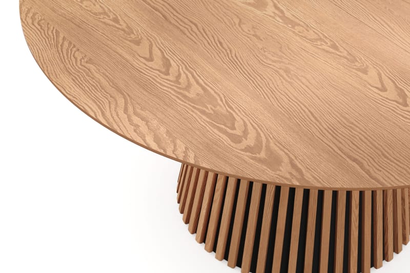 Peyra Runt Matbord förlängningsbart 140-240 cm Fanér - Ek - Möbler - Matplats - Matbord & köksbord