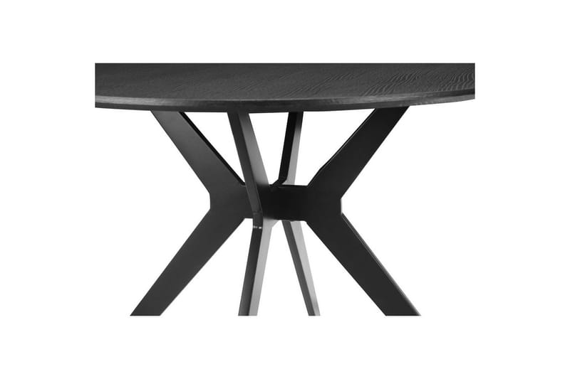 Philip Matbord Rund 110 cm - Svart - Möbler - Matplats - Matbord & köksbord