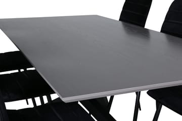 Piazza Matbord 190 cm med 6 Windu Matstol - Möbler - Matplats - Matgrupp & matbord med stolar