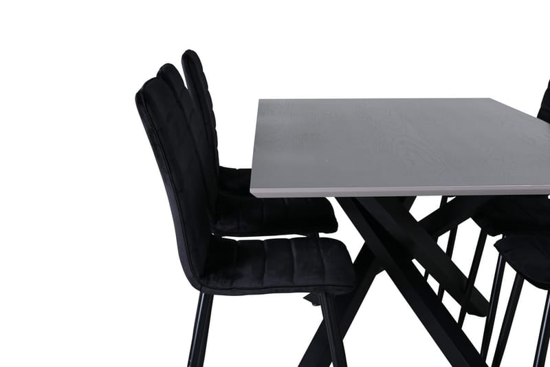 Piazza Matbord 190 cm med 6 Windu Matstol - Möbler - Matplats - Matgrupp & matbord med stolar