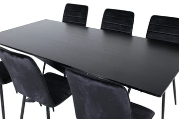 Piazza Matbord 190 cm med 6 Windu Matstol - Möbler - Matplats - Matgrupp & matbord med stolar