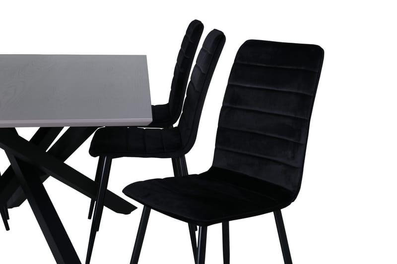 Piazza Matbord 190 cm med 6 Windu Matstol - Möbler - Matplats - Matgrupp & matbord med stolar