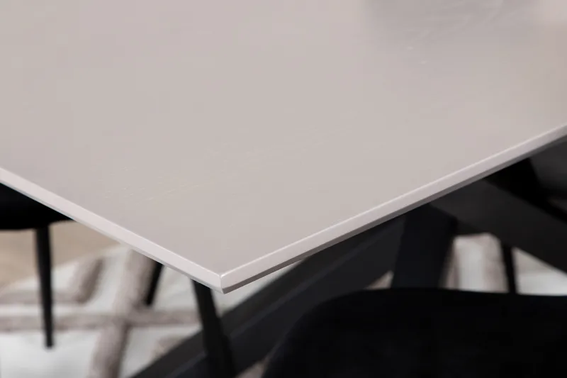 Piazza Matgrupp 180 cm Rektangulär med 6 Polar stolar - Svart - Möbler - Matplats - Matgrupp & matbord med stolar
