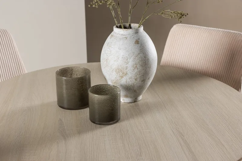 Plaza Matbord 100 cm med 4 Leone Matstol - Möbler - Matplats - Matgrupp & matbord med stolar