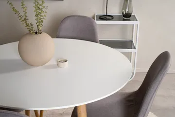 Plaza Matbord 100 cm med 4 Polar Matstol - Möbler - Matplats - Matgrupp & matbord med stolar
