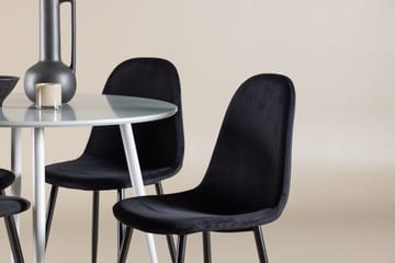 Plaza Matbord 100 cm med 4 Polar Köksstol - Möbler - Matplats - Matgrupp & matbord med stolar