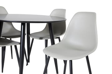 Plaza Matbord 100x100 cm med 4 Polar Matstol - Möbler - Matplats - Matgrupp & matbord med stolar