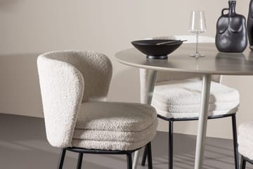 Plaza Matbord 120 cm med 4 Agnes Matstol - Möbler - Matplats - Matgrupp & matbord med stolar