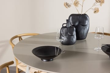 Plaza Matbord 120 cm med 4 Alfons Karmstol - Möbler - Matplats - Matgrupp & matbord med stolar