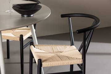 Plaza Matbord 120 cm med 4 Alfons Karmstol - Möbler - Matplats - Matgrupp & matbord med stolar