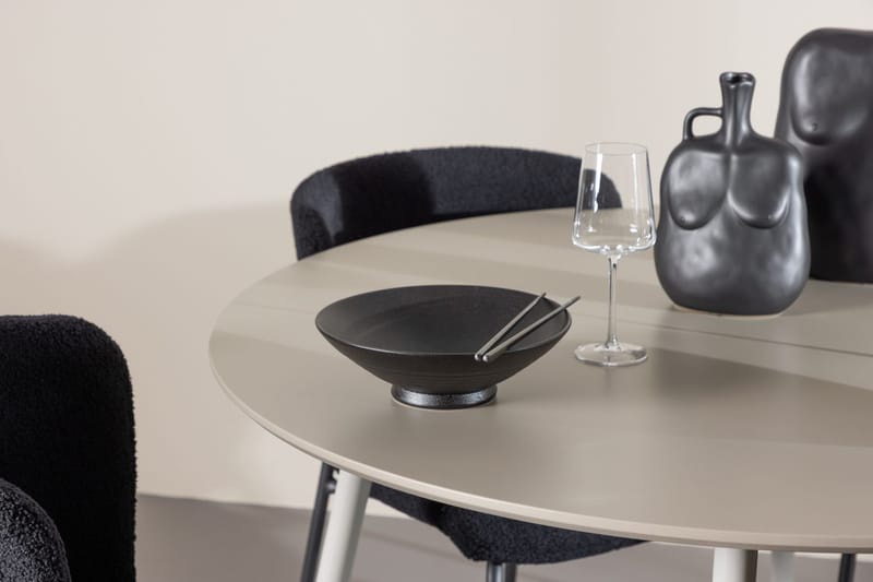 Plaza Matbord 120 cm med 4 Modesto Matstol - Möbler - Matplats - Matgrupp & matbord med stolar