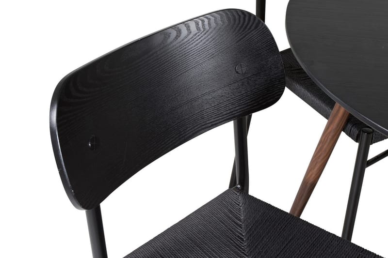 Plaza Matbord Runt med 4 Polly Matstol - Möbler - Matplats - Matgrupp & matbord med stolar