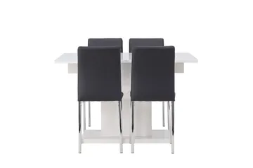 Pluto Matbord 120x90 cm med 4 Lily Matstol - Möbler - Matplats - Matgrupp & matbord med stolar