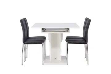 Pluto Matbord 120x90 cm med 4 Lily Matstol - Möbler - Matplats - Matgrupp & matbord med stolar