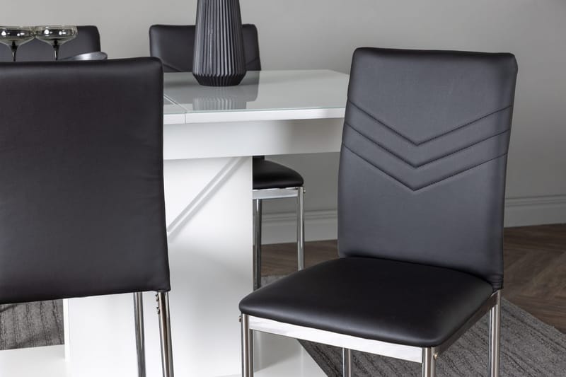 Pluto Matbord 120x90 cm med 4 Lily Matstol - Möbler - Matplats - Matgrupp & matbord med stolar