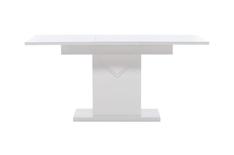 Pluto Utdragbart Rektangulärt Matbord 120–160 cm - Vit - Möbler - Matplats - Matbord & köksbord