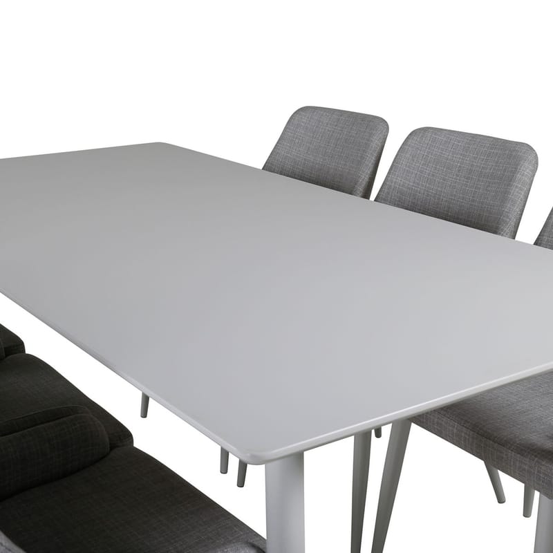 Polar Matbord 180 cm med 6 Plaza Matstol - Möbler - Matplats - Matgrupp & matbord med stolar